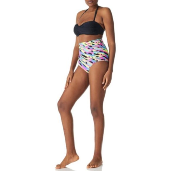 **RELLECIGA** Women's Ruched Bikini Bottom XL Multi Color - Picture 5 of 8